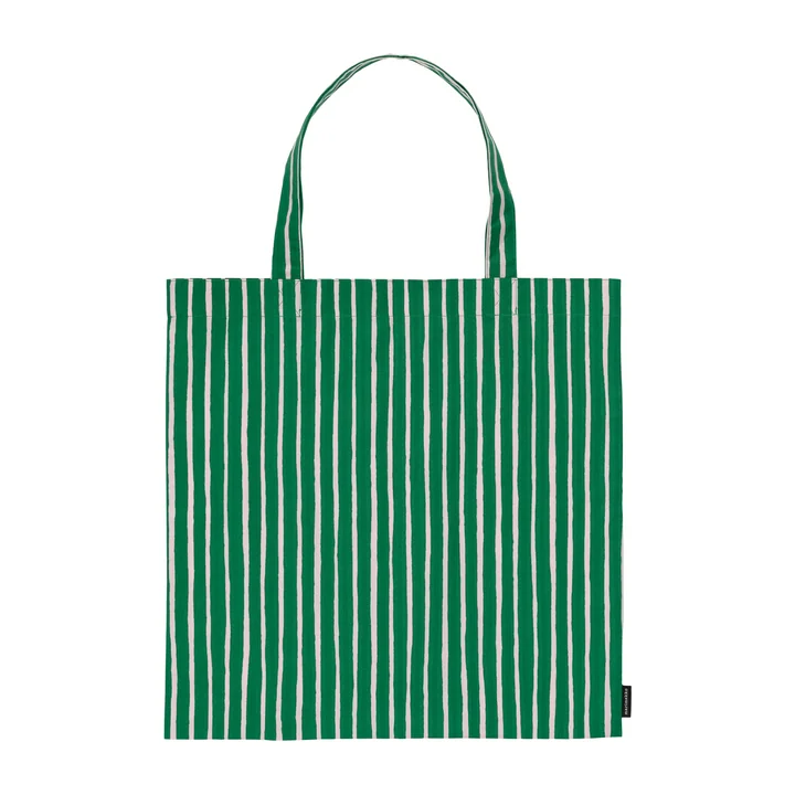 Marimekko - Piccolo Sac, 44 x 43 cm, vert / rose