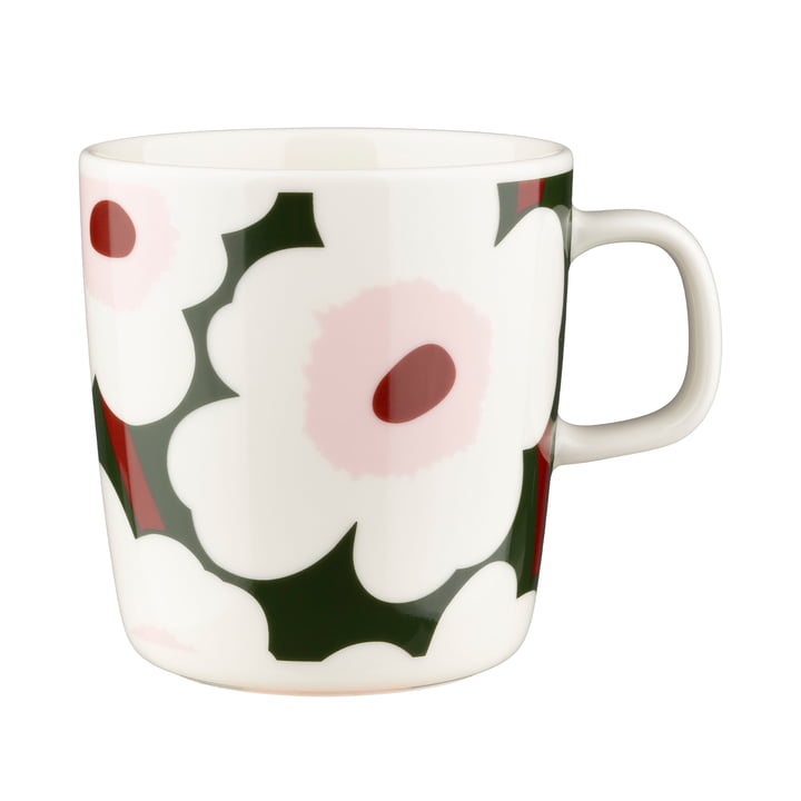 Marimekko - Oiva Unikko Gobelet avec anse, 400 ml, multicolore