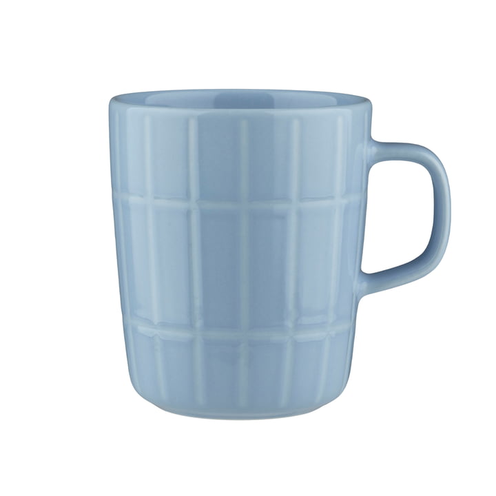 Marimekko - Oiva Tiiliskivi Tasse avec anse, 250 ml, bleu