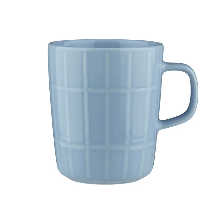 Marimekko - Oiva Tiiliskivi Tasse avec anse, 250 ml, bleu