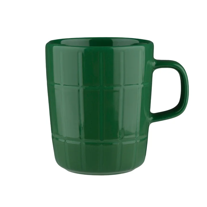 Marimekko - Oiva Tiiliskivi Tasse avec anse, 250 ml, vert