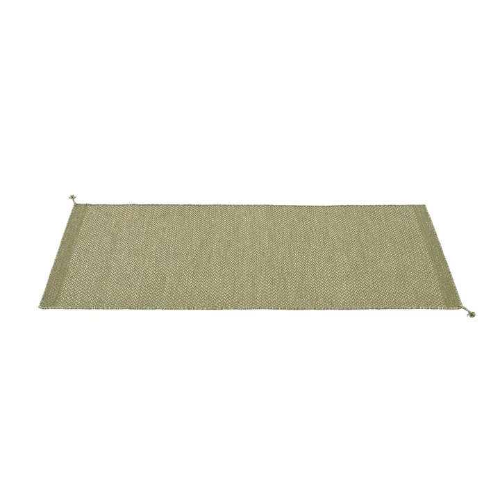 Muuto - Ply Outdoor Tapis de sol 200 x 80 cm, vert mousse