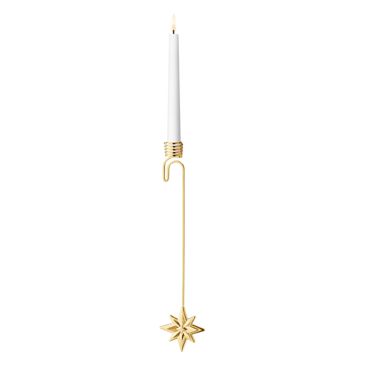 Georg Jensen - Porte-bougies de Noël, 2024 Star, or