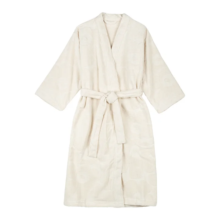 Marimekko - Pienni Unikko Peignoir, ivoire