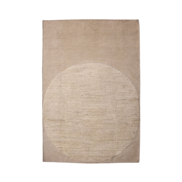 Nanimarquina - Tapis Minimal Tulu, 170 x 240 cm, naturel (édition exclusive)