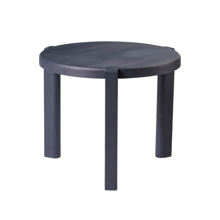 FDB Møbler - D108 Ragnesminde Table basse, Ø 48 cm, midnight blue