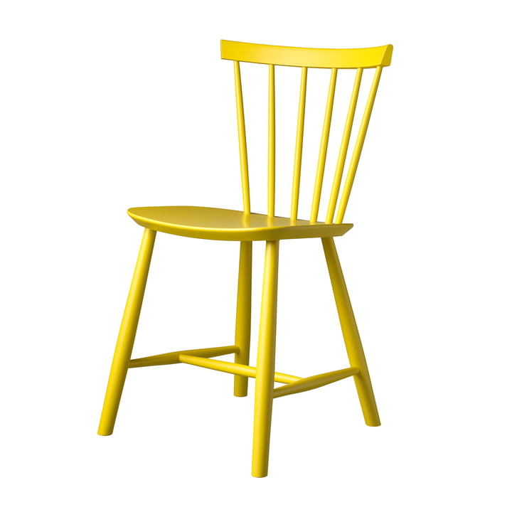 FDB Møbler - J46 Chaise, hêtre jaune