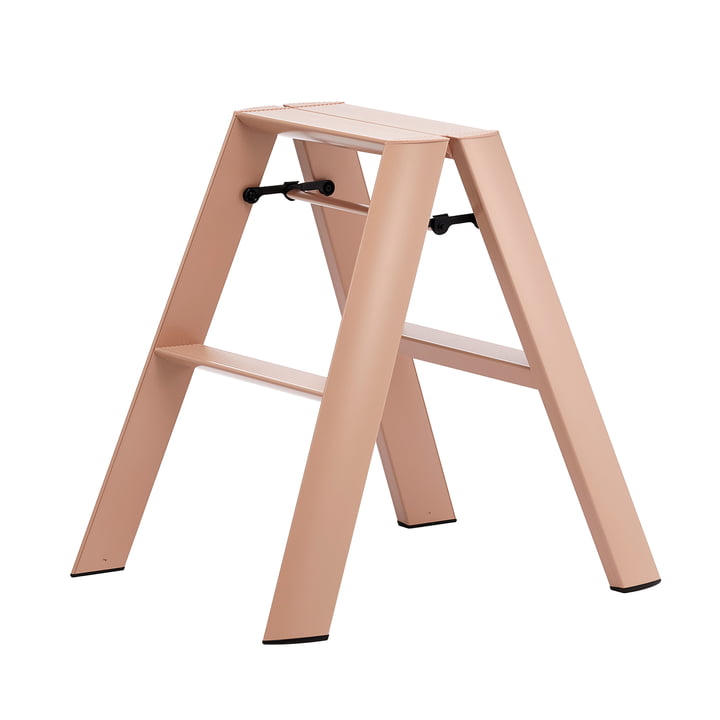 Metaphys - Lucano 2 Step Escabeau pour tabouret, peach brown