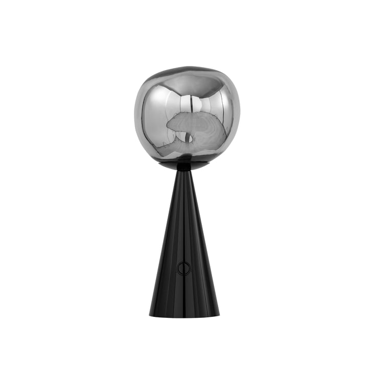 Tom Dixon - Melt LED lampe de table avec batterie, noir