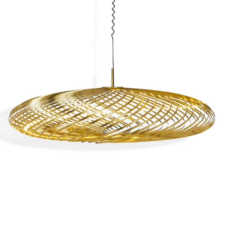 Tom Dixon - Spring Lampe à suspendre, large / laiton