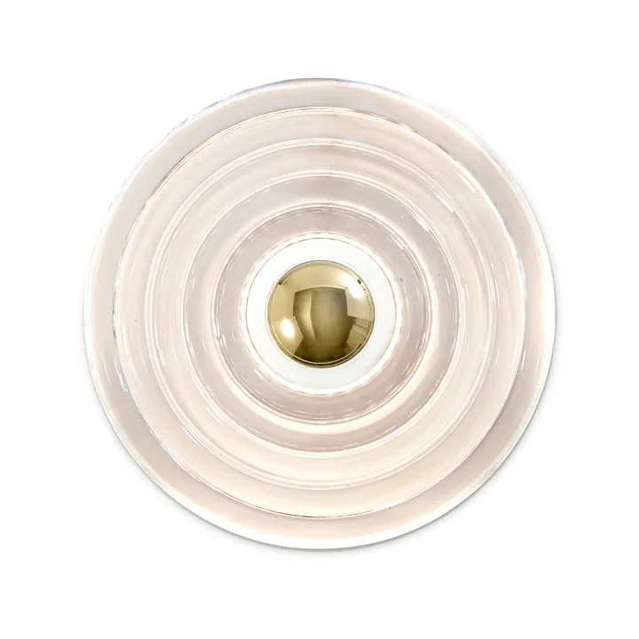 Tom Dixon - Press Surface LED Applique murale, Large, clear