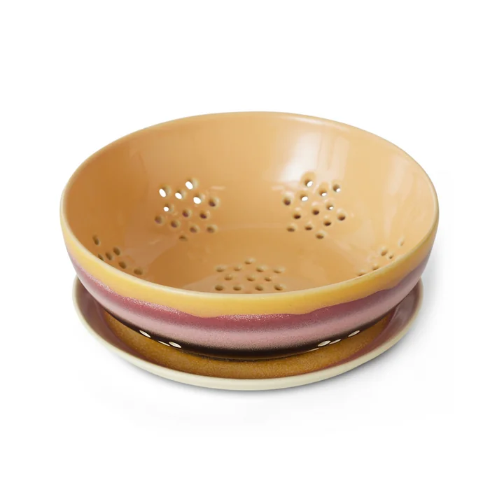 HKliving - 70's Bol Berry Bowl, Ø 17,3 cm, sunset