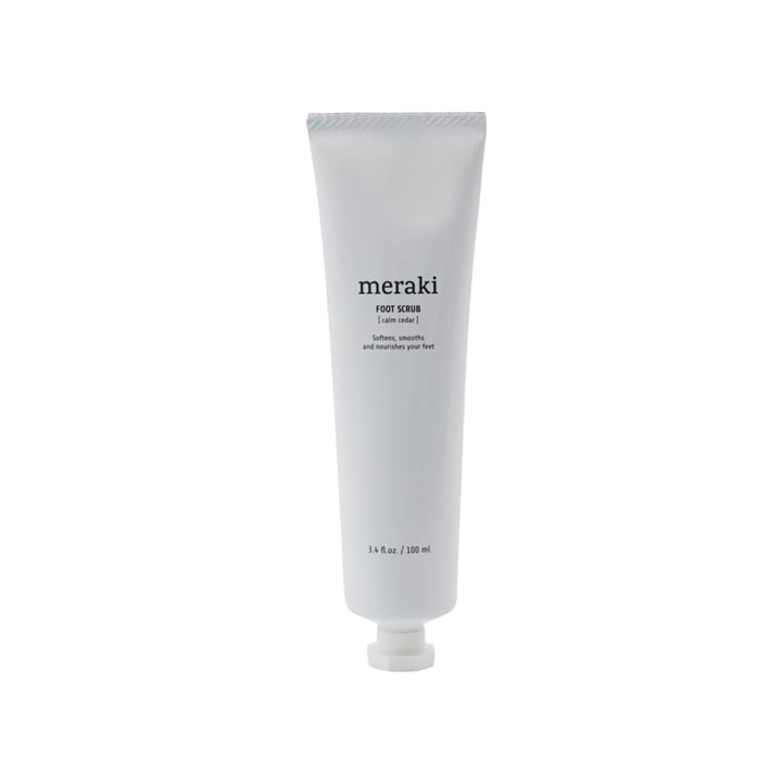 Meraki - Exfoliant bio pour les pieds, Calm cedar, 100 ml, Cosmos Organic