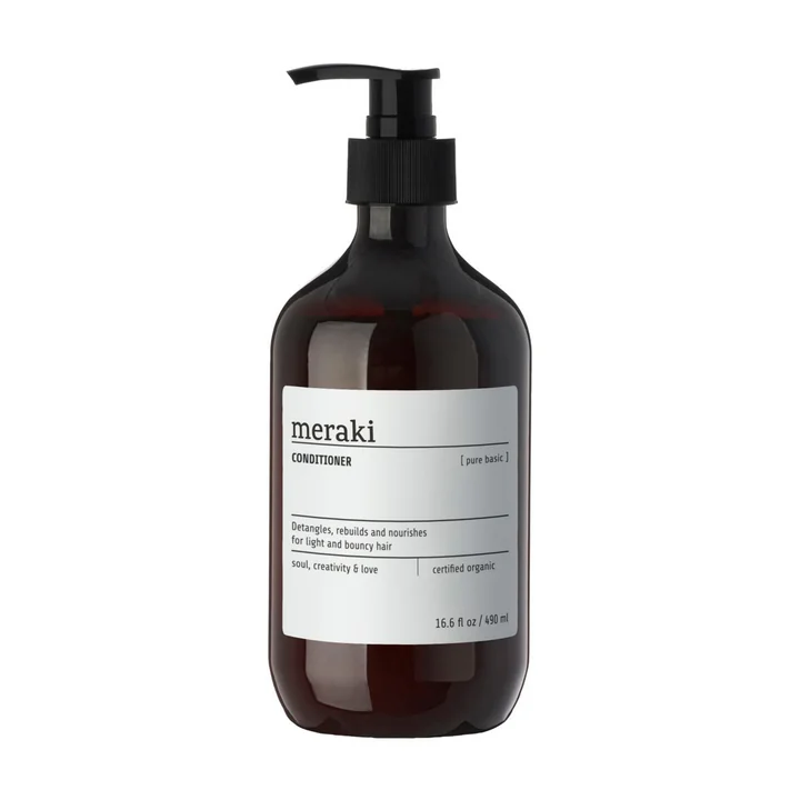 Meraki - Après-shampooing, Pure basic, 490 ml
