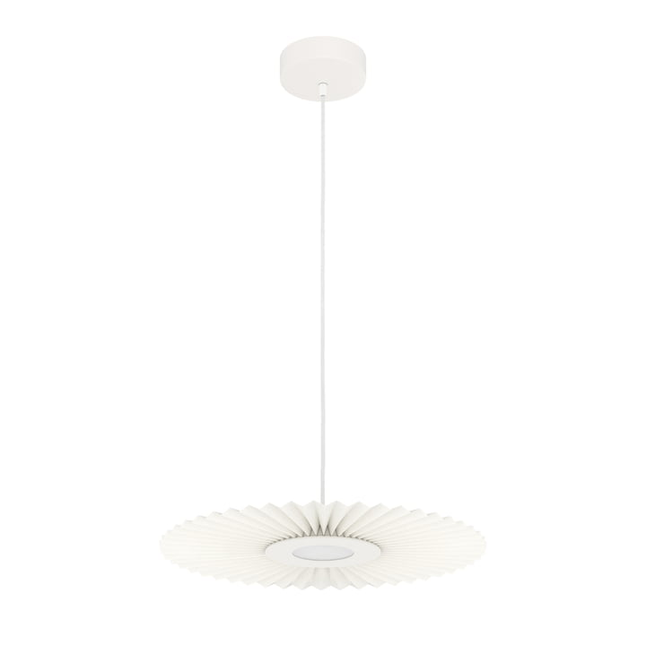 Hartô - Suspension LED Carmen light S, Ø 50 cm, blanc (RAL 9016)