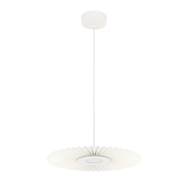Hartô - Suspension LED Carmen light S, Ø 50 cm, blanc (RAL 9016)