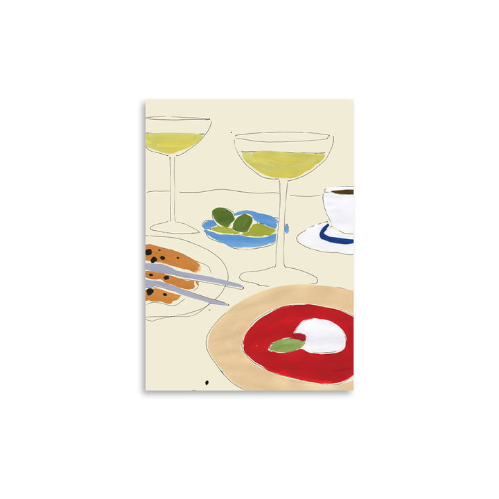 Paper Collective - Martini Break Poster, 30 x 40 cm