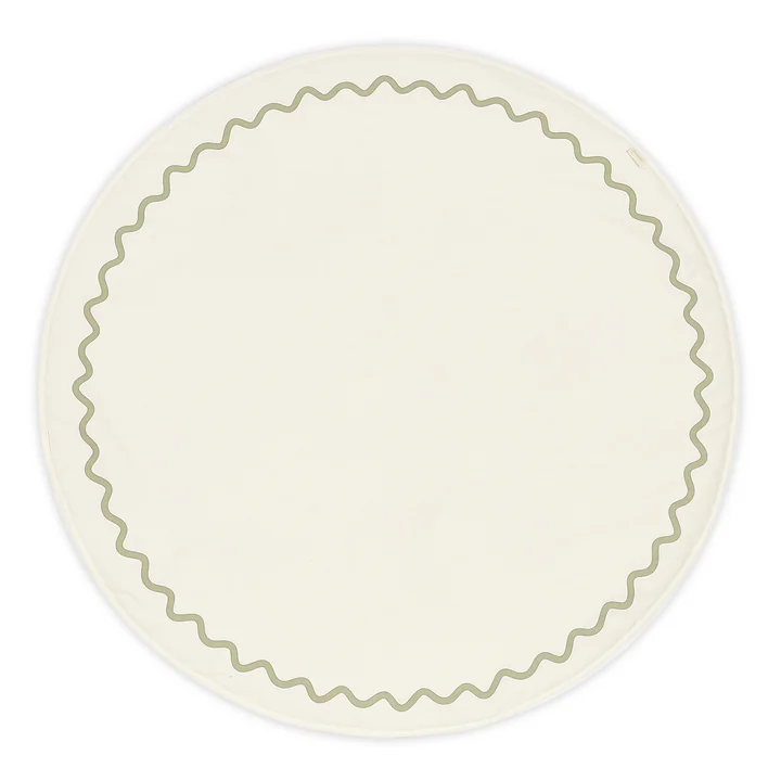 Nobodinoz - Vibes Tapis de jeu, Ø 105 cm, vert