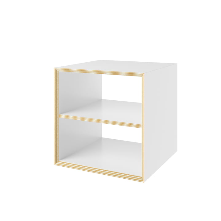 Müller Small Living - Vertiko Dice Table d'appoint, blanc