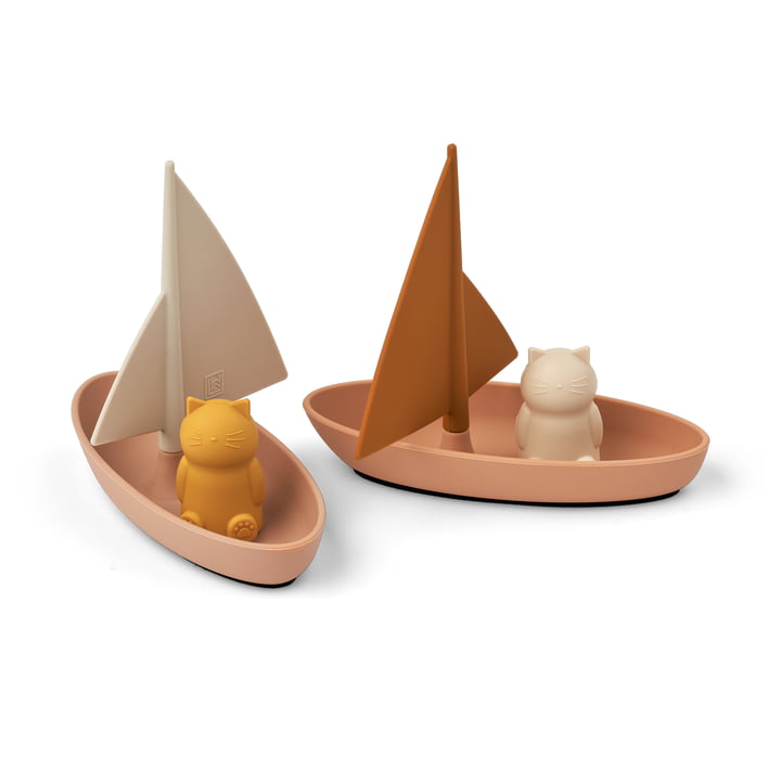 LIEWOOD - Ensley Bateau jouet, pale tuscany (set de 2)