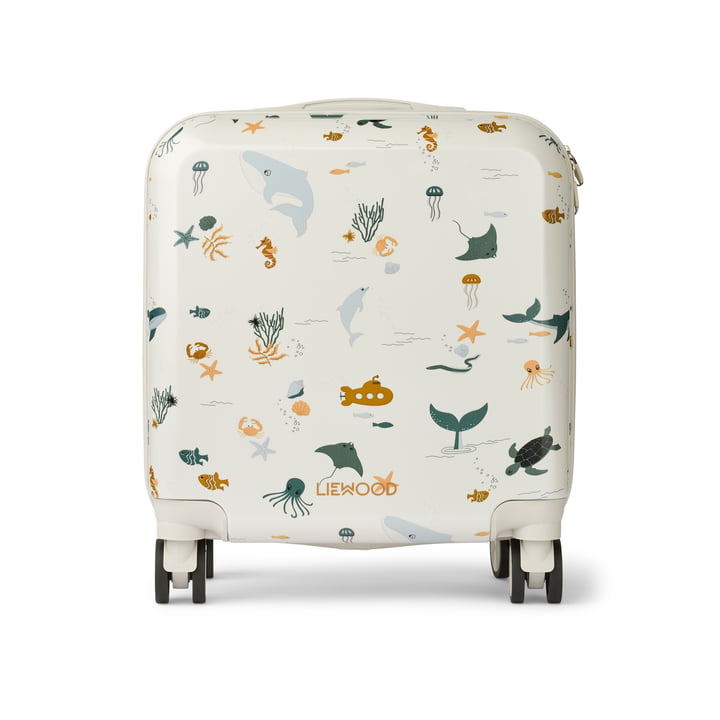 LIEWOOD - Hollie Hardcase Valise, 40,5 x 40,5 cm, Sea Creature / sandy