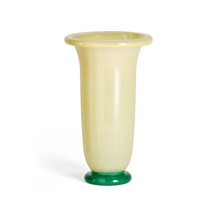 HAY - Empire Vase, large, sable / citron / vert