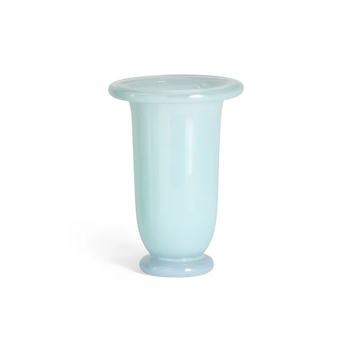 HAY - Empire Vase, moyen, bleu glacier / bleu clair