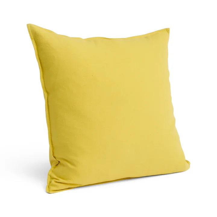 HAY - Linen Coussin, 60 x 60 cm, lemon yellow