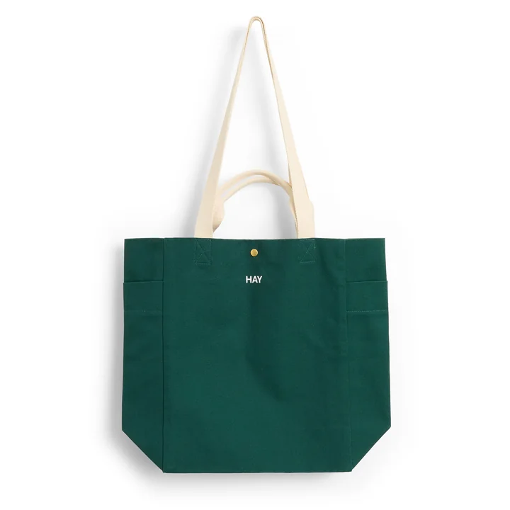 HAY - Everyday Tote Bag, vert foncé