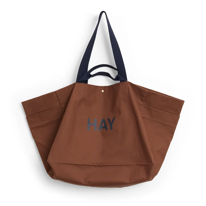 HAY - Weekend Bag, large, chocolat au lait