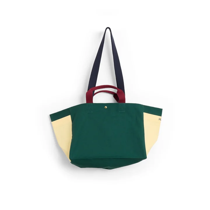 HAY - Weekend Bag, small, vert foncé multi