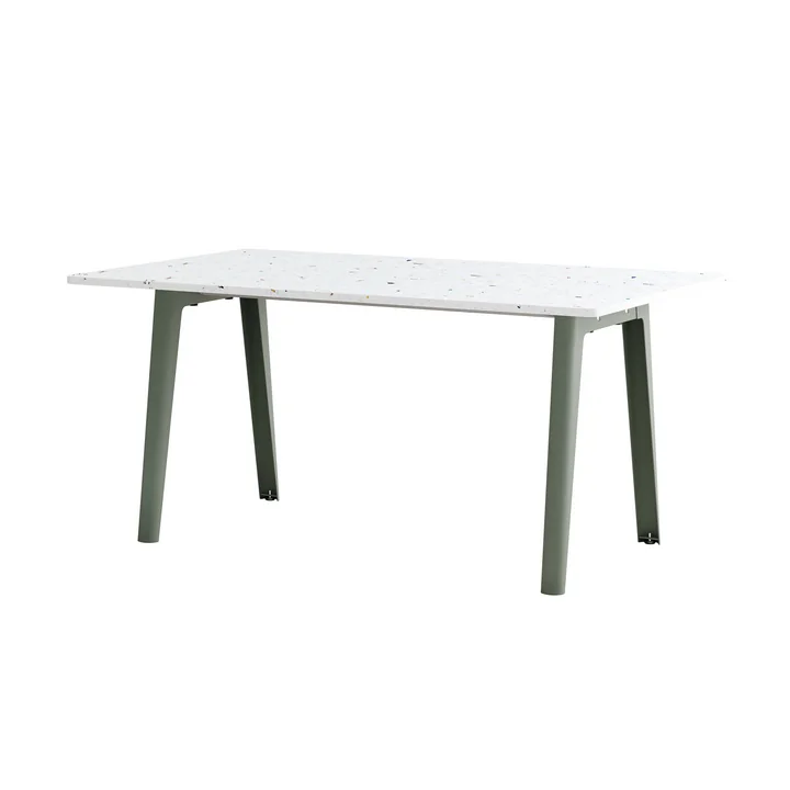 TipToe - NEW MODERN Venezia Table de salle à manger 95 x 160 cm, eucalyptus grey
