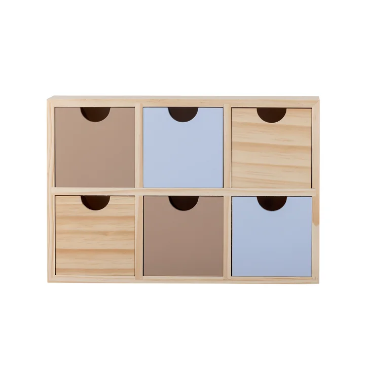 Bloomingville Mini - Calle Caisse de rangement, marron