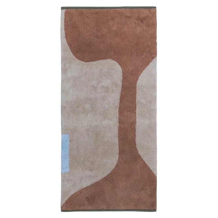 Mette Ditmer - Figura Tapis, 150 x 70 cm, brick