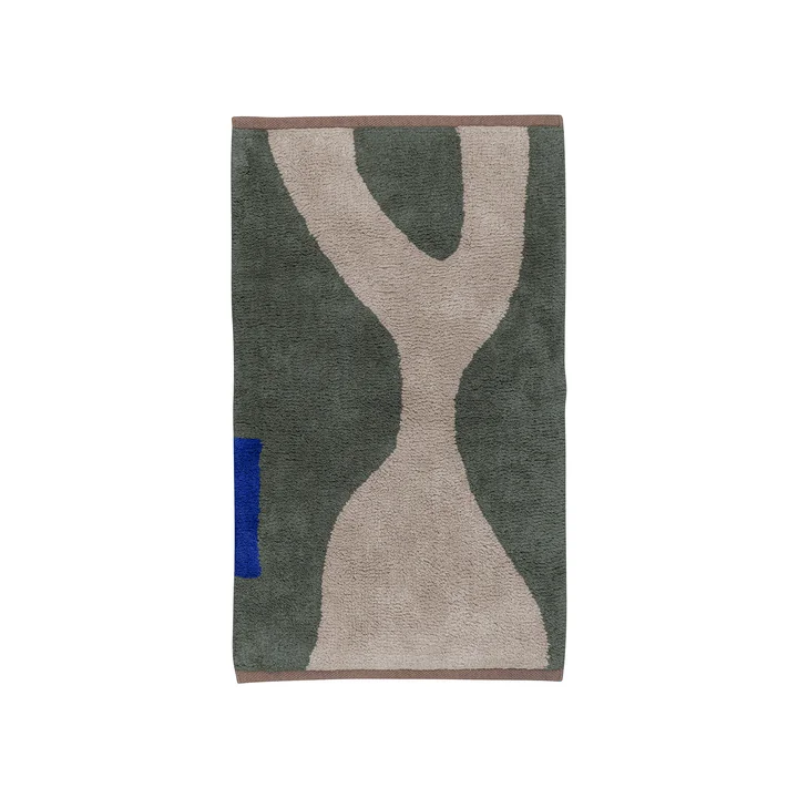 Mette Ditmer - Figura Tapis, 80 x 50 cm, dark olive