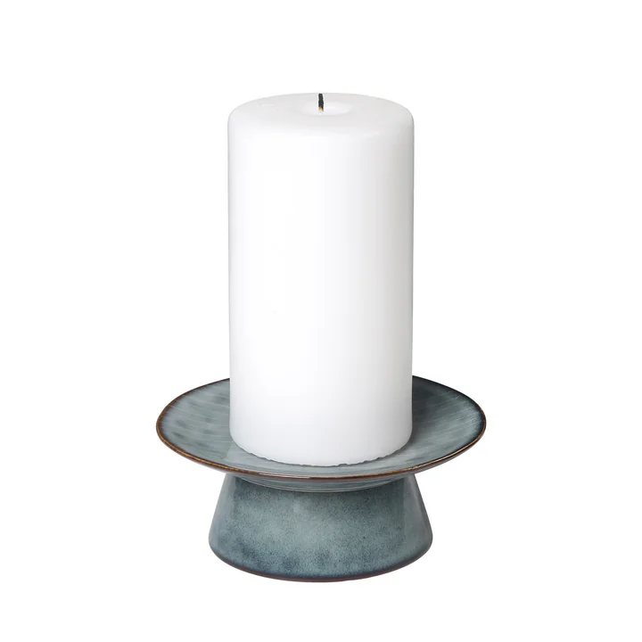 Broste Copenhagen - Nordic Sea Plateau à tarte, Ø 14,5 x 6 cm, soft blue