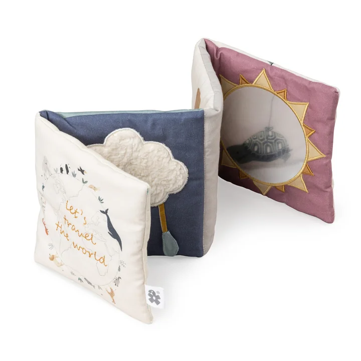 Sebra - Livre d'activités en tissu, World of Sebra