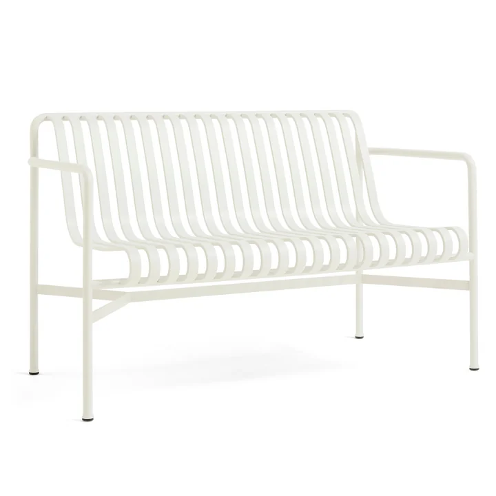 HAY - Palissade Dining Bench , blanc crème