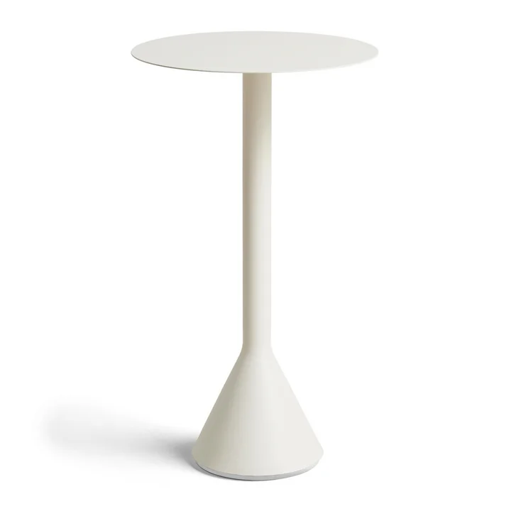 HAY - Palissade Cone Table haute, Ø 60 x H 105 cm, blanc crème