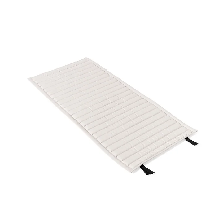 HAY - Palissade Quilted Cushion pour Lounge Chair Low, blanc crème