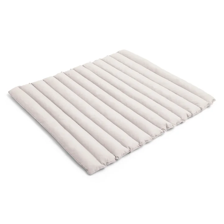 HAY - Palissade Soft Quilted Cushion , pour canapé lounge, blanc crème