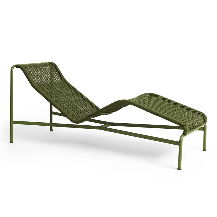 HAY - Palissade Cord Chaise Longue Chaise longue, olive