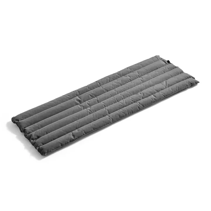 HAY - Traverse Quilted Cushion pour Dining Bench, black pepper