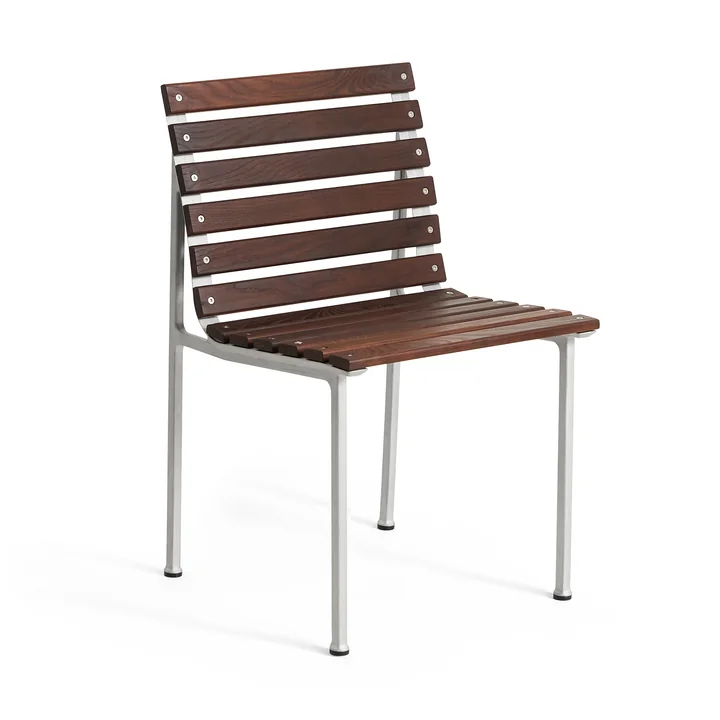 HAY - Traverse Chaise, aluminium / frêne huilé