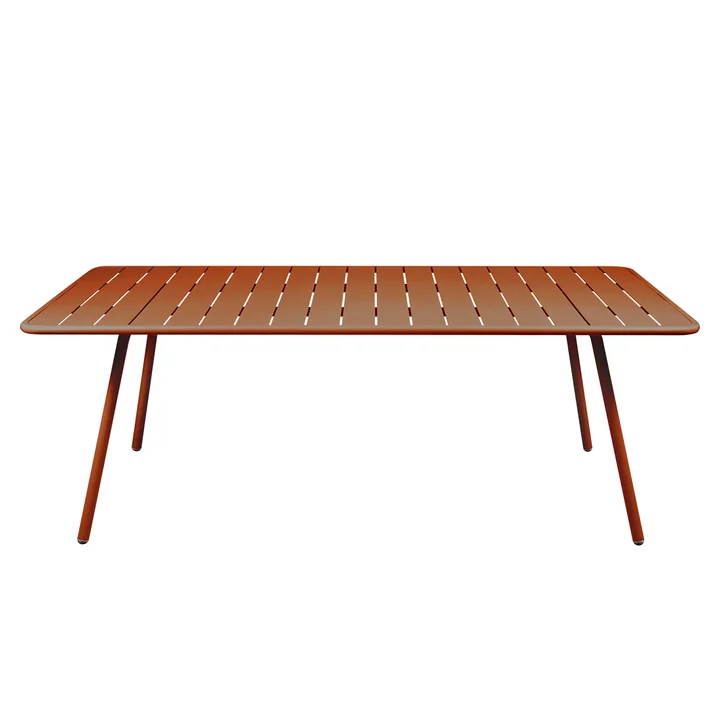 Fermob - Luxembourg Table, rectangulaire, 100 x 207 cm, candied orange