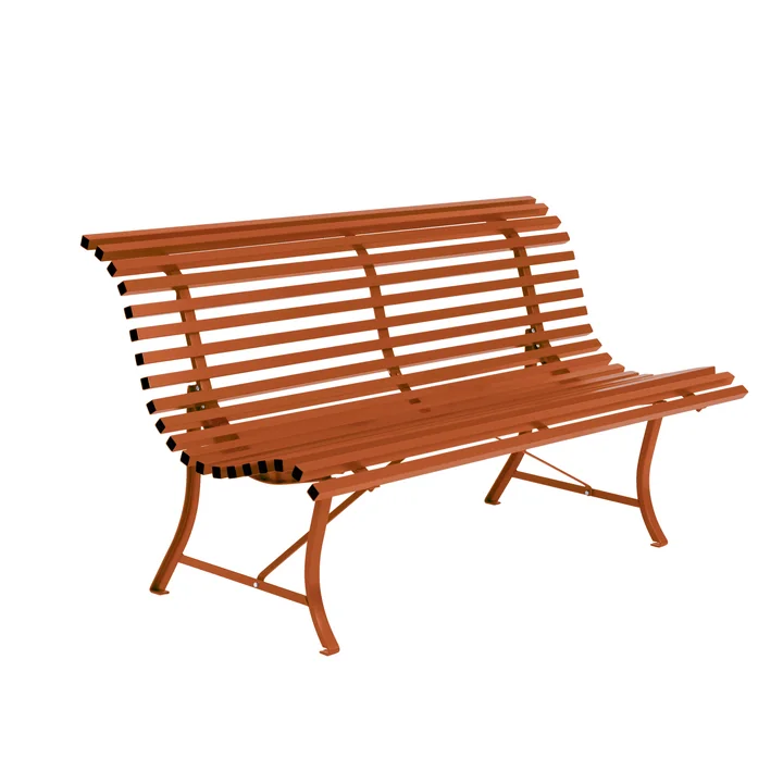 Fermob - Banc Louisiane, 150 cm, candied orange
