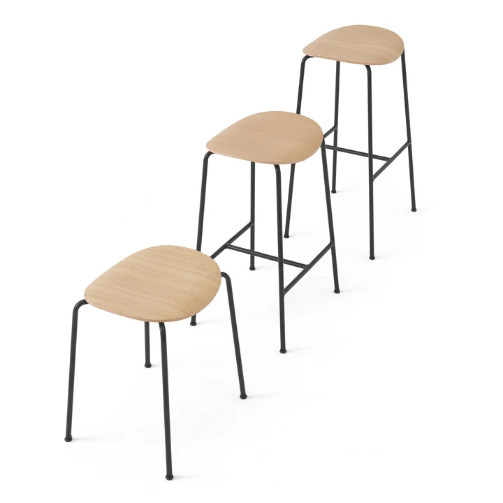 & Tradition - Pavilion Tabouret, chêne