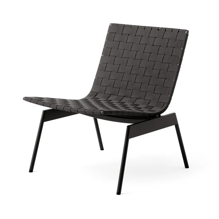 & Tradition - Ville AV44 Outdoor Lounge Chair , warm black