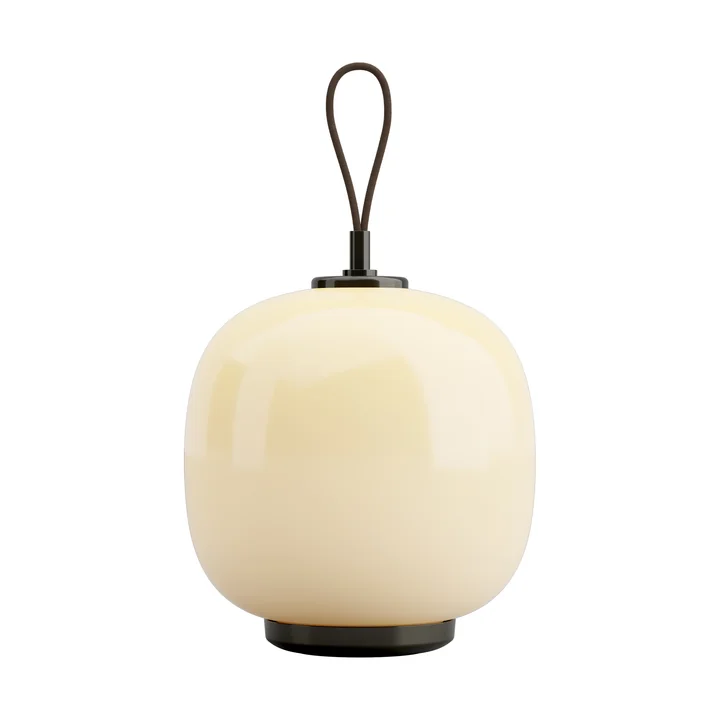 Louis Poulsen - VL45 Radiohus Portable LED lampe de table, laiton / glossy pale yellow