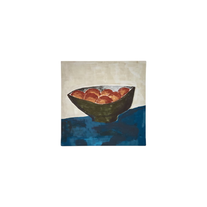 House Doctor - Bowl tableau mural, 25 x 25 cm, bleu / sable